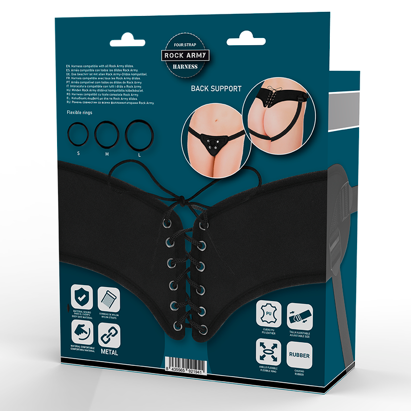 ROCKARMY - Justerbar Strap-on Harness