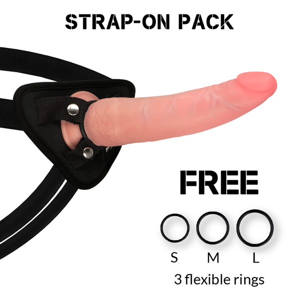 ROCKARMY - Crusader Strap-on-sett 21,5 cm