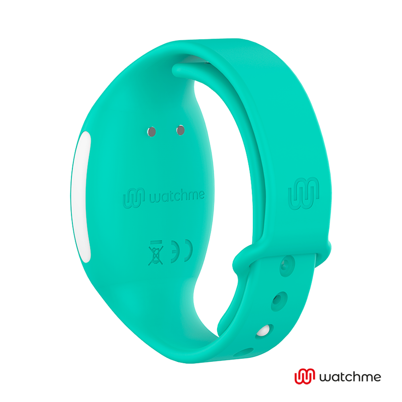 WEARWATCH - Vibratoregg med WatchMe-fjernkontroll Blå/Akvamarin