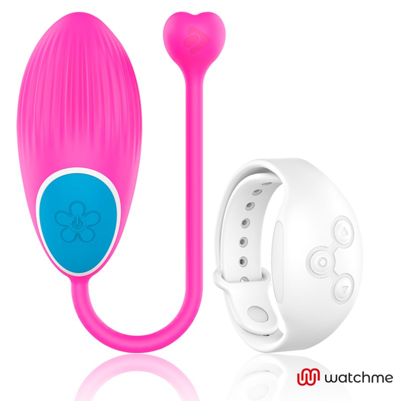WEARWATCH - Vibratoregg med WatchMe-fjernkontroll Fuchsia/Niveo
