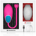 WEARWATCH - Vibratoregg med WatchMe-fjernkontroll Fuchsia/Niveo