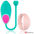 WEARWATCH - Vibratoregg med WatchMe-fjernkontroll Sjøvann/Rosa