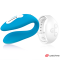 WEARWATCH - Dual Parvibrator med WatchMe Indigo/Snow