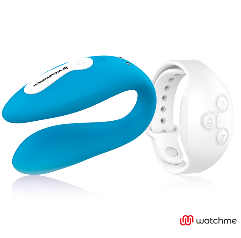 WEARWATCH - Dual Parvibrator med WatchMe Indigo/Snow