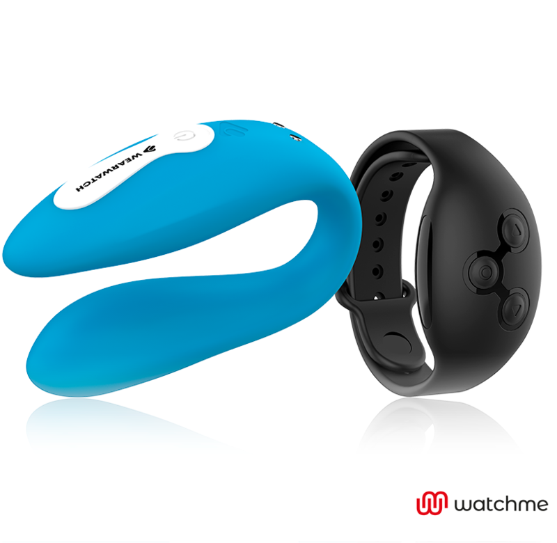 WEARWATCH - Dual Parvibrator med WatchMe Indigo/Jet