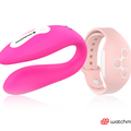 WEARWATCH - Dual Parvibrator med WatchMe-fjernkontroll