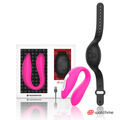 WEARWATCH - Dual Parvibrator med WatchMe-fjernkontroll Fuchsia/Jet