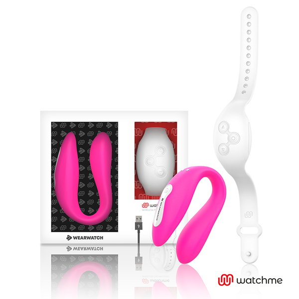 WEARWATCH - Watchme Dual Parvibrator med fjernkontroll-klokke