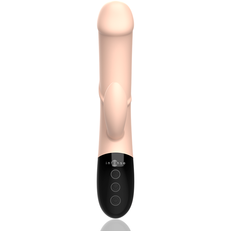 INTENSE - Magnus Dobbel Oppladbar Vibrator Natur